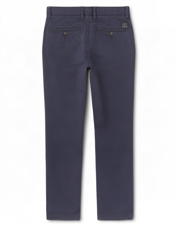 Ted Baker Mens Slim Chino Trousers W30 L31 Blue Cotton