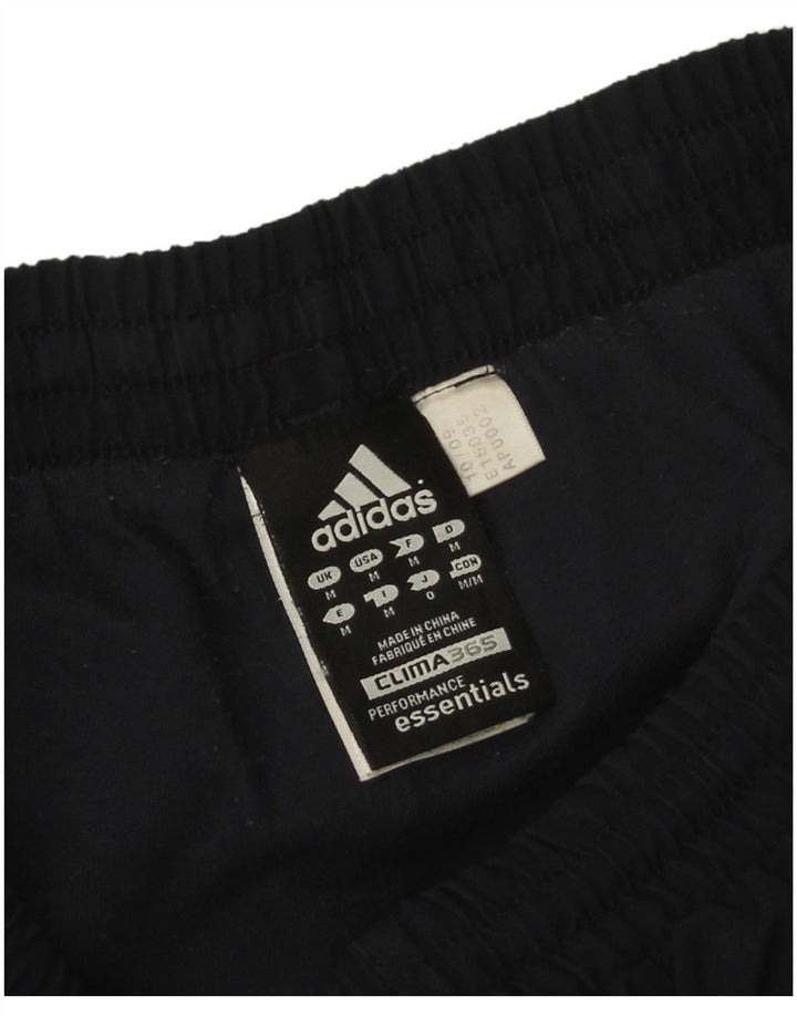 Adidas Mens Clima 365 Tracksuit Trousers Medium  Navy Blue Polyester