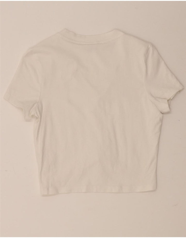 PUMA Girls T-Shirt Top 11-12 Years Large White Vintage Puma and Second-Hand Puma from Messina Hembry 