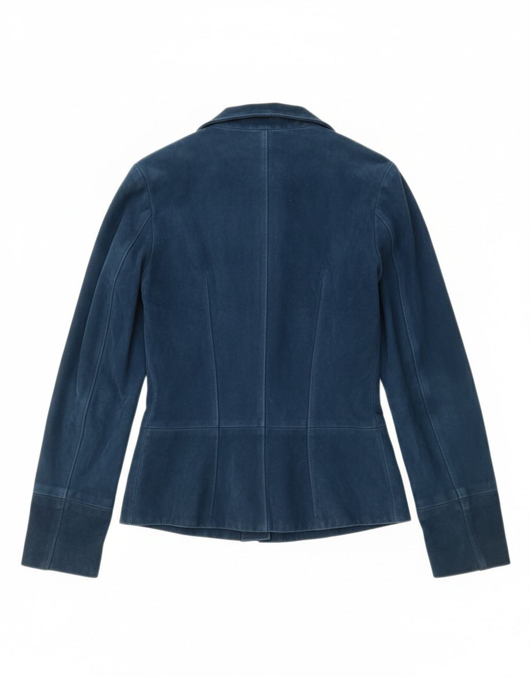 Vintage Womens 2 Button Blazer Jacket UK 4 XS Navy Blue