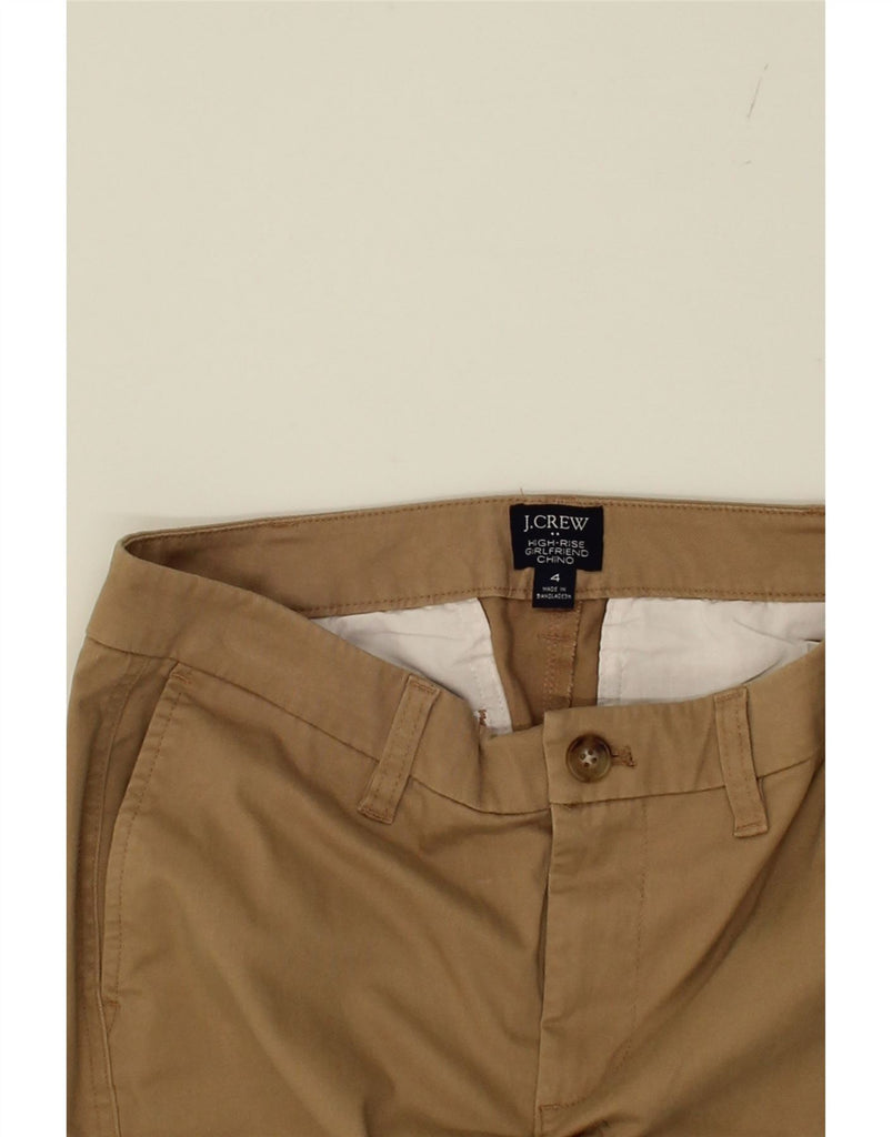 J. CREW Womens High Waist Chino Trousers US 4 Small W31 L27 Beige Vintage J. Crew and Second-Hand J. Crew from Messina Hembry 