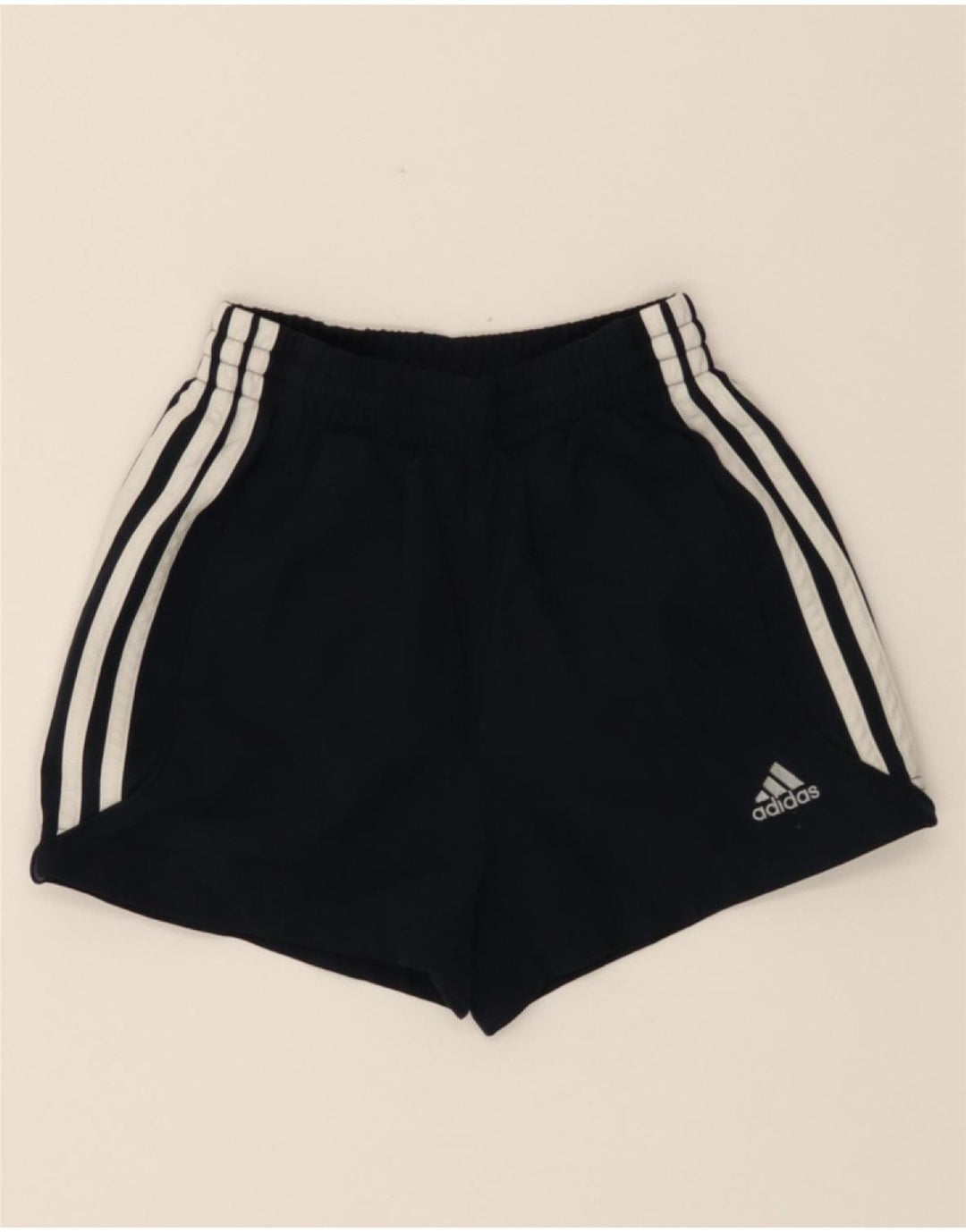 ADIDAS Boys Clima 365 Sport Shorts 7-8 Years  Navy Blue Polyester Vintage Adidas and Second-Hand Adidas from Messina Hembry 