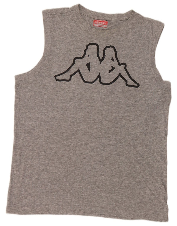 Kappa Mens Graphic Vest Top XL Grey