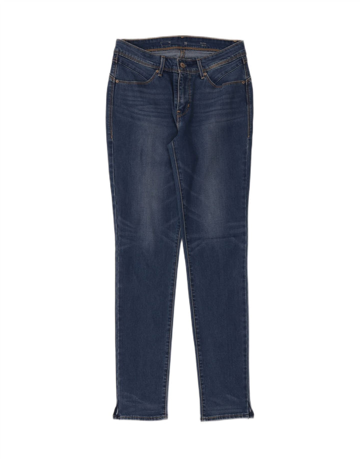 Levi's Womens Mid Rise Skinny Jeans W29 L32 Blue