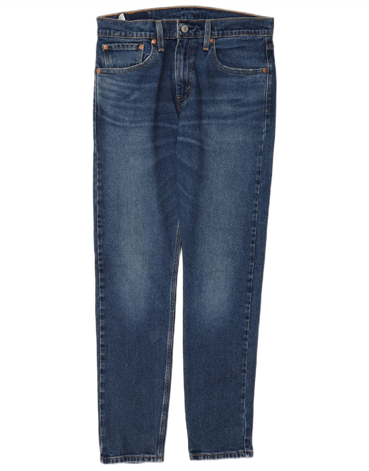 Levi's Mens 512 Tapered Slim Jeans W31 L32 Blue Cotton