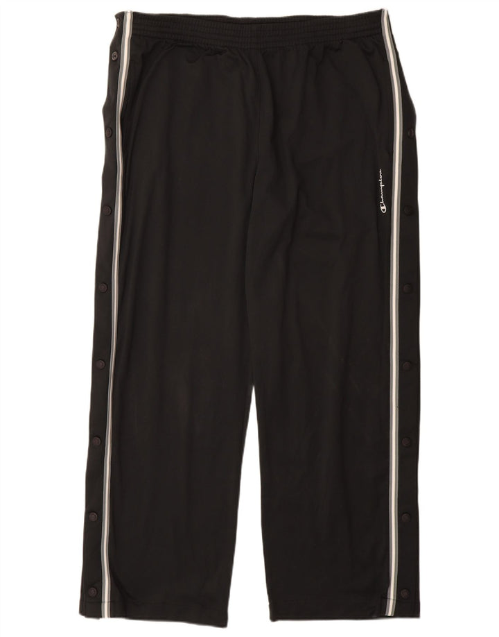 CHAMPION Mens Tracksuit Trousers 2XL  Black Polyester