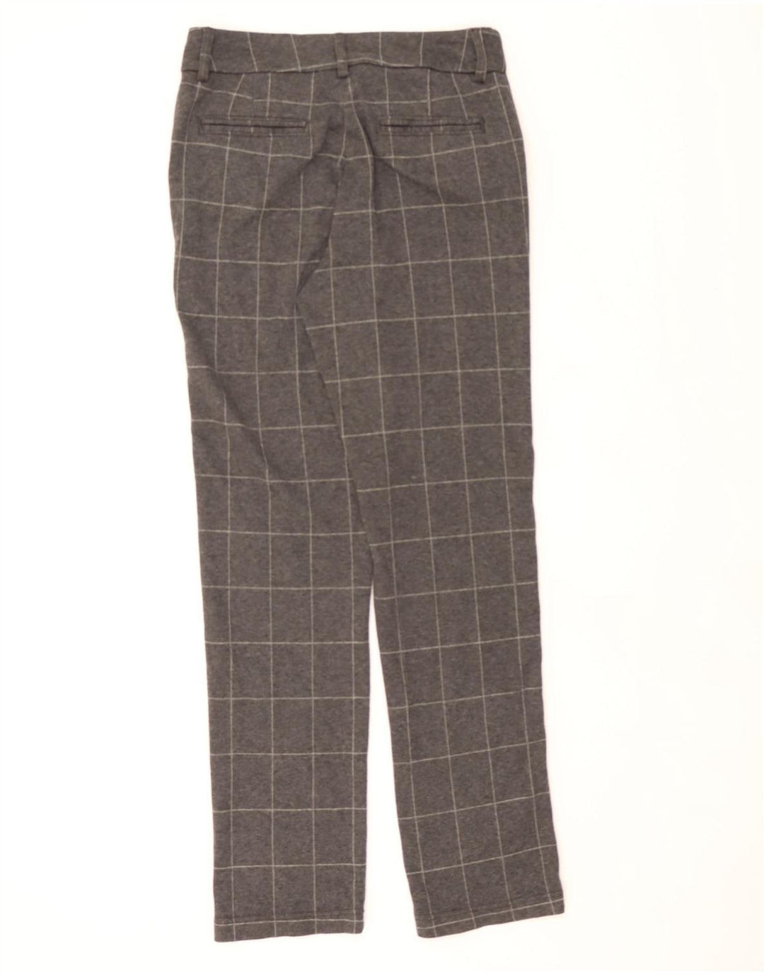 LEE Womens Riders Straight Casual Trousers US 6 Medium W30 L30 Grey Check Vintage Lee and Second-Hand Lee from Messina Hembry 