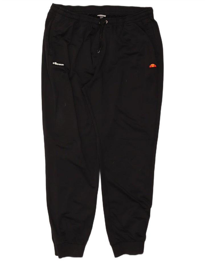 Ellesse Mens Tracksuit Trousers Joggers UK 46/48 XL  Black Polyester
