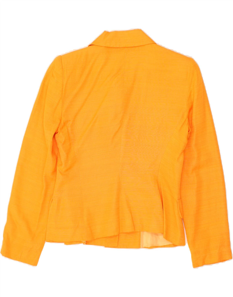 ROCCOBAROCCO Womens 4 Button 2 Piece Skirt Set UK 12 Medium W24 Orange | Vintage Roccobarocco | Thrift | Second-Hand Roccobarocco | Used Clothing | Messina Hembry 