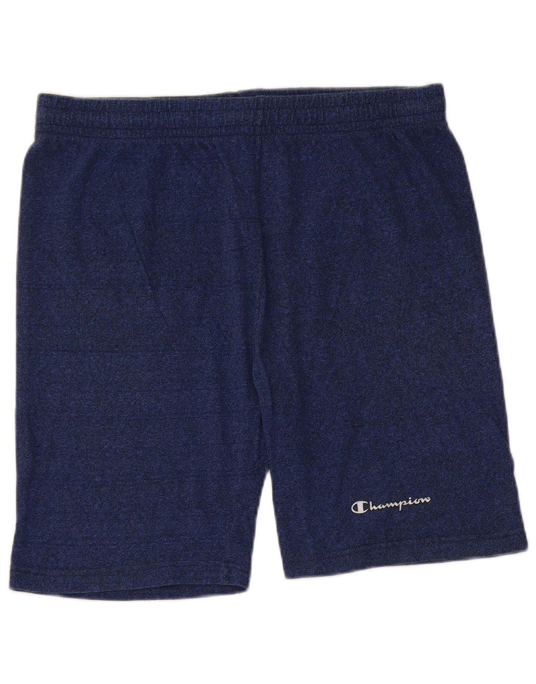 Champion Mens Sport Shorts XL Navy Blue Flecked Cotton