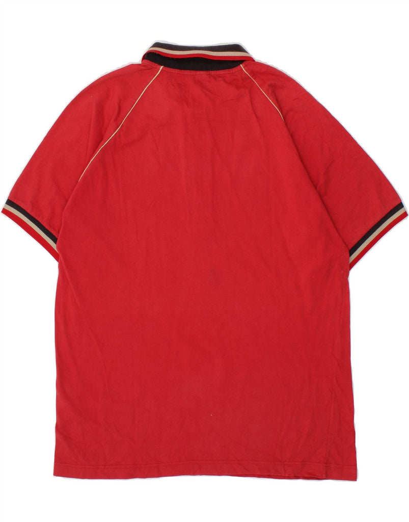 NORTH SAILS Mens Polo Shirt Large Red Cotton | Vintage North Sails | Thrift | Second-Hand North Sails | Used Clothing | Messina Hembry 