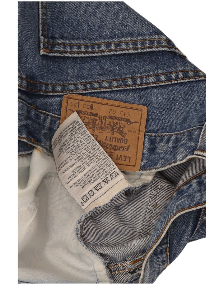 LEVI'S Womens Denim Shorts W32 Large  Blue Cotton