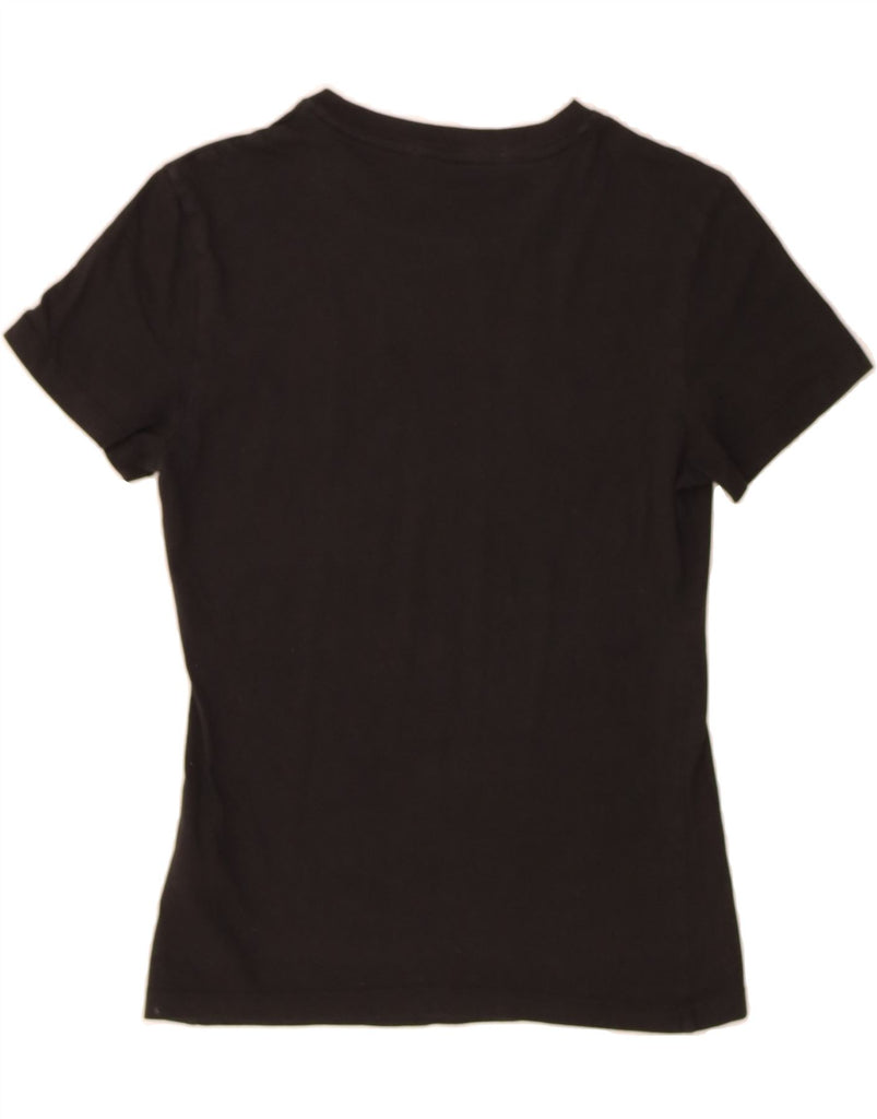 CALVIN KLEIN JEANS Womens T-Shirt Top UK 10 Small Black Cotton Vintage Calvin Klein Jeans and Second-Hand Calvin Klein Jeans from Messina Hembry 