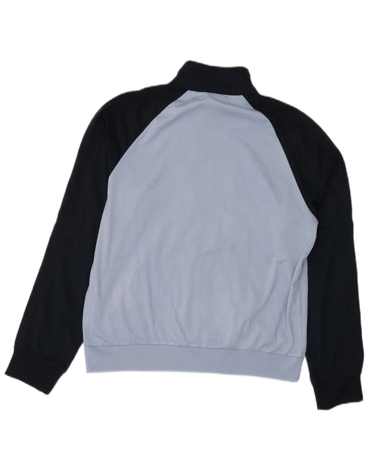 Kappa Womens Tracksuit Top Jacket 2XL Blue Colourblock Polyester