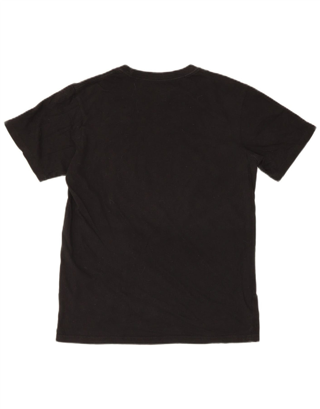 Reebok Mens Regular Graphic T-Shirt Top Small Black Cotton
