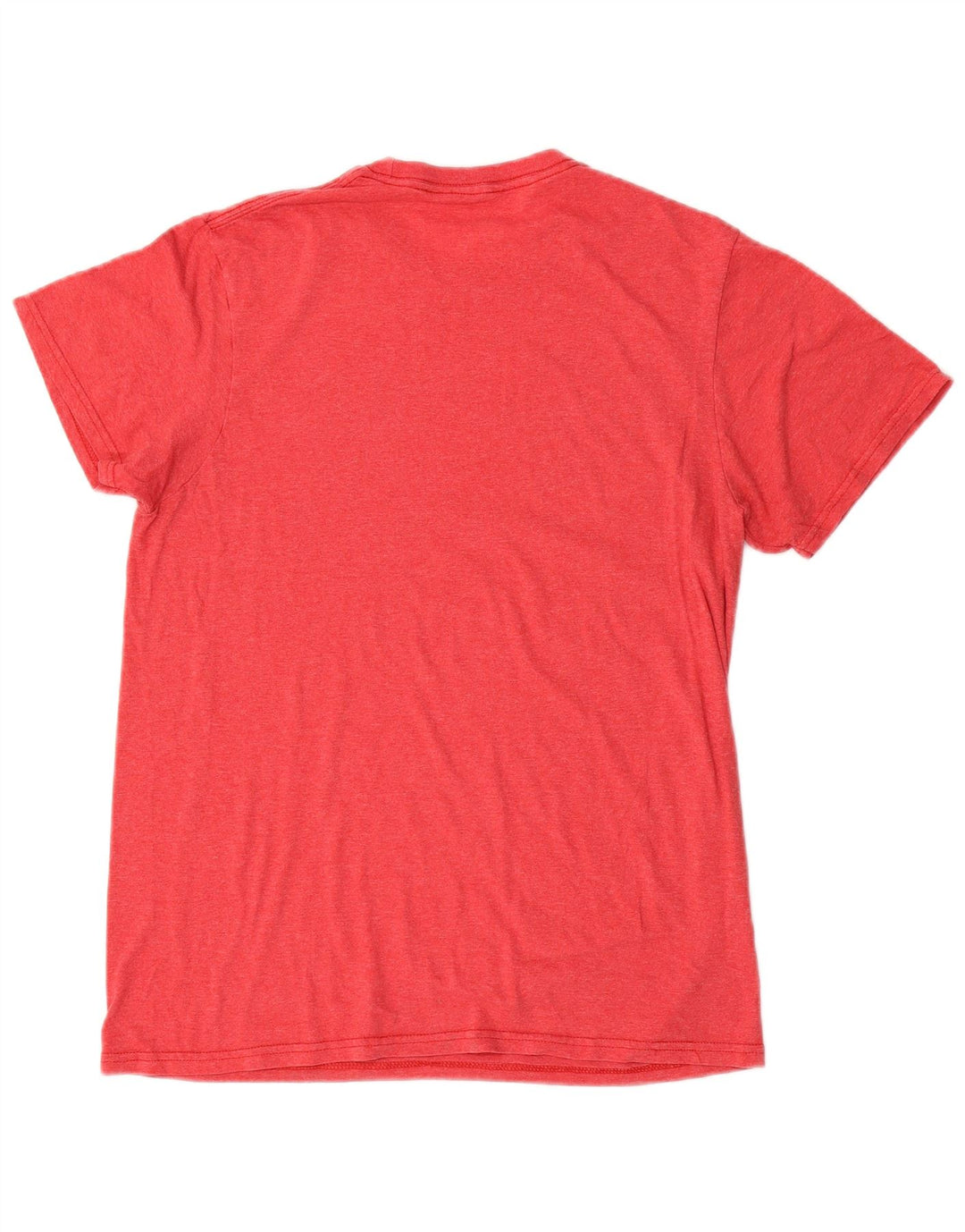 Quiksilver Mens Regular Fit Graphic T-Shirt Top Medium Red Cotton