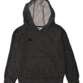 ADIDAS Boys Hoodie Jumper 7-8 Years Grey Cotton | Vintage Adidas | Thrift | Second-Hand Adidas | Used Clothing | Messina Hembry 