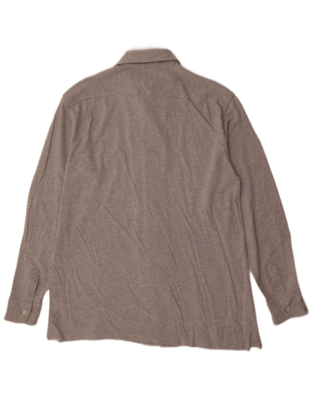 Belfe & Belfe Mens Shirt Large Grey Cotton