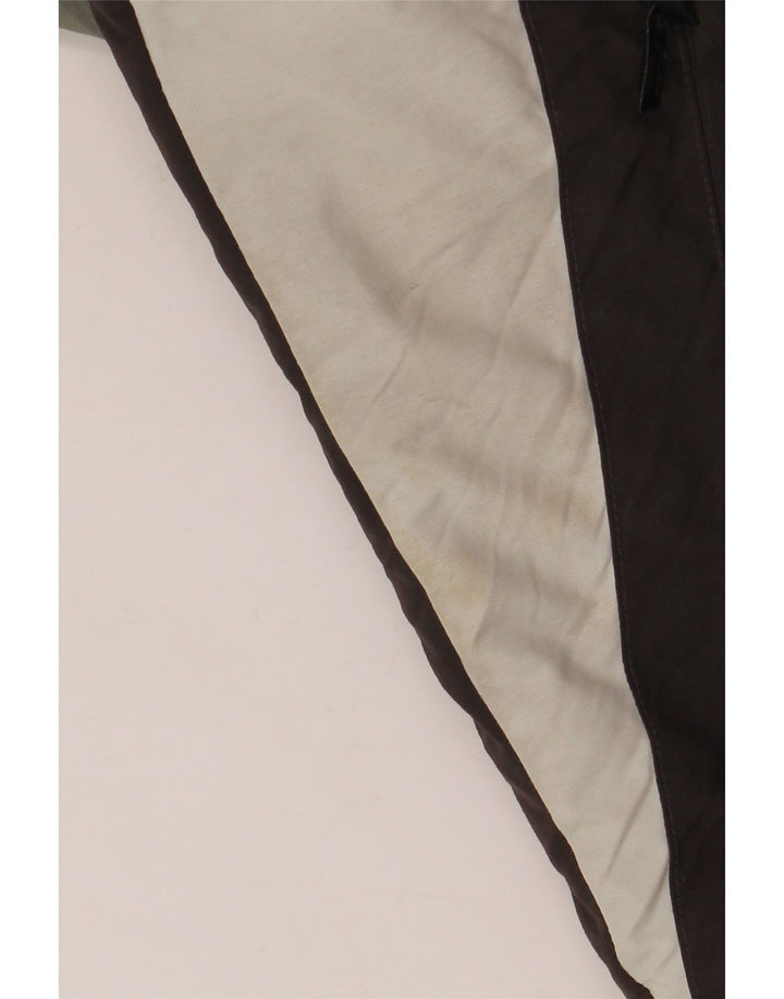 Quiksilver Mens Windbreaker Jacket UK 40 Large Grey Colourblock Polyester