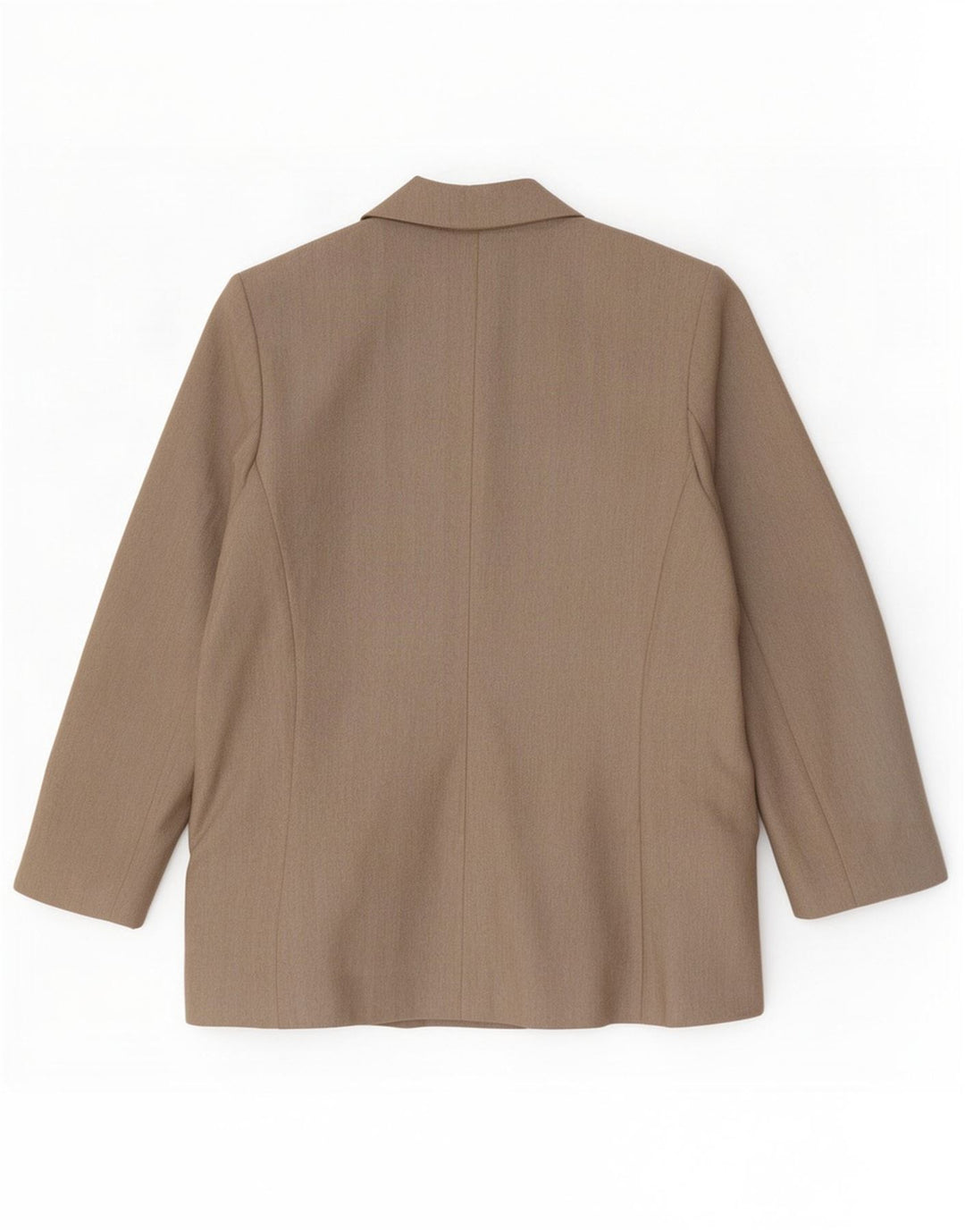 Debenhams Womens Blazer Jacket UK 14 Large Khaki Herringbone