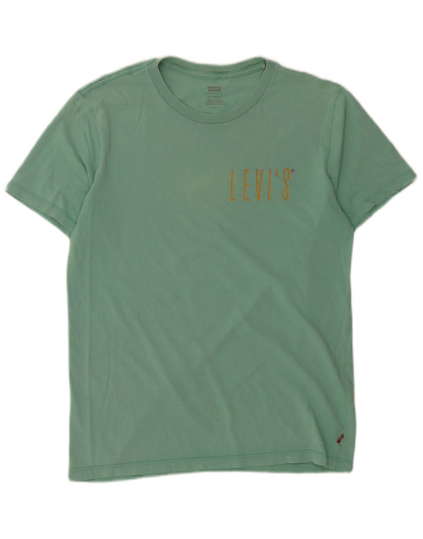 Levi's Mens Graphic T-Shirt Top Small Green