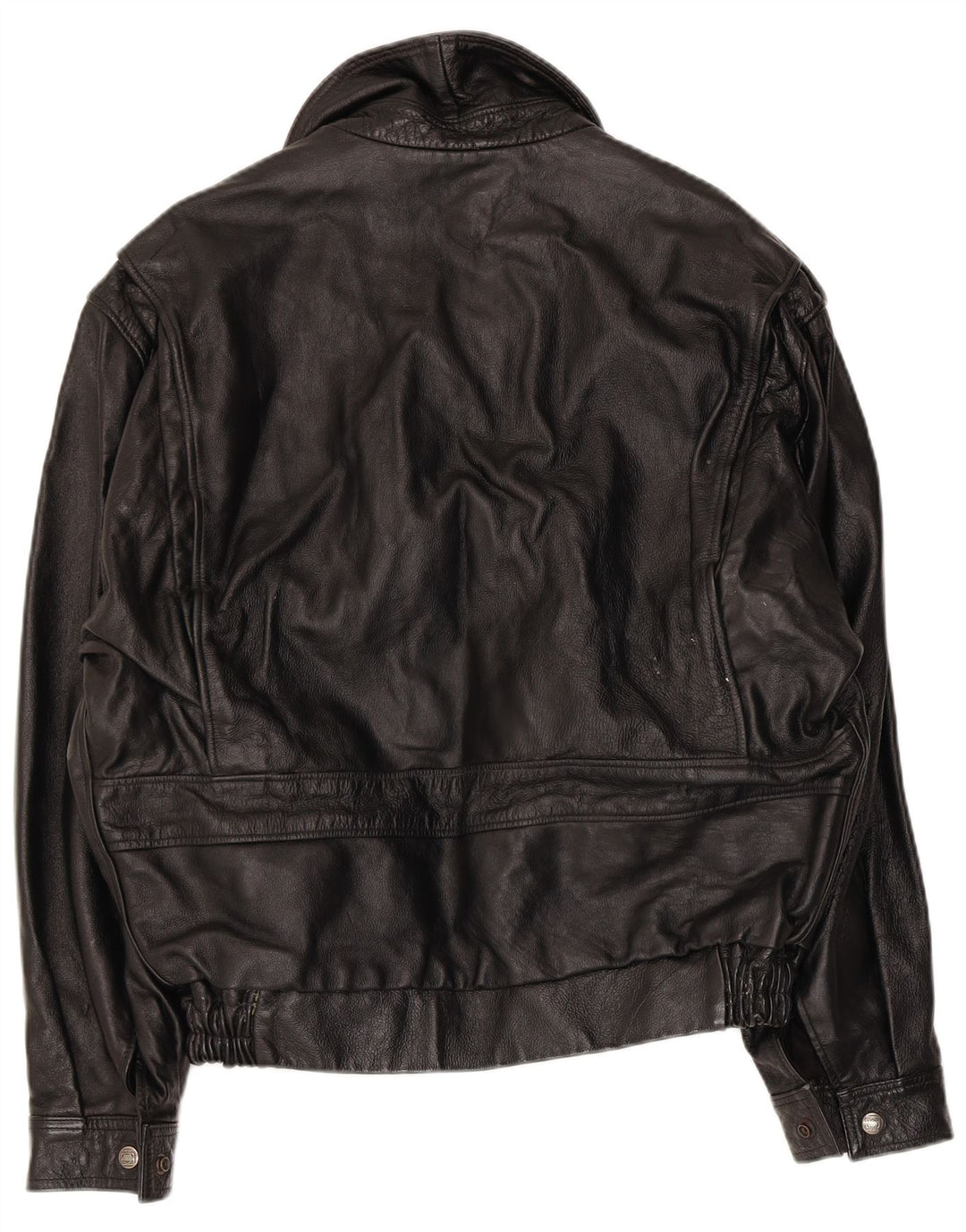 Garage Mens Military Bomber Jacket UK 38 Medium Black
