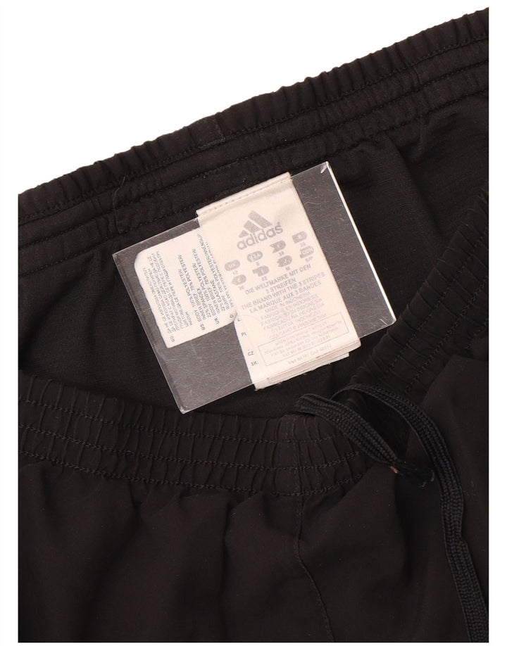Adidas Womens Sport Shorts UK 10 Small Black