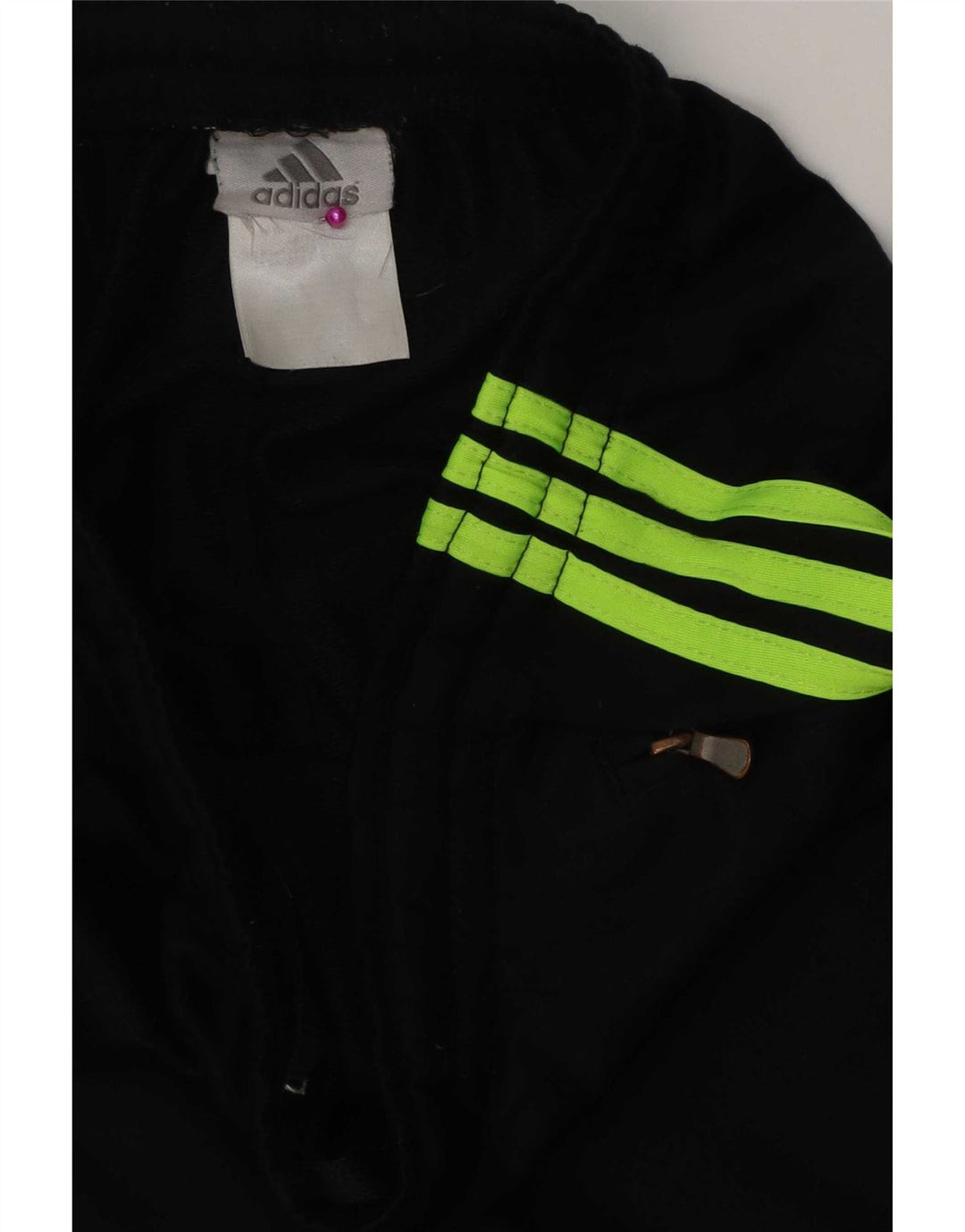 Adidas Mens Tracksuit Trousers Medium Black Polyester