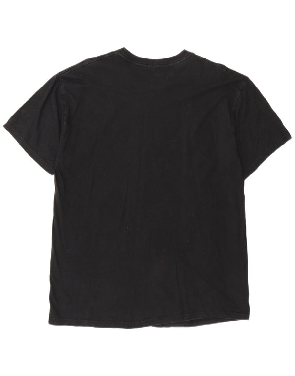 Billabong Mens Graphic T-Shirt Top Large Black Cotton