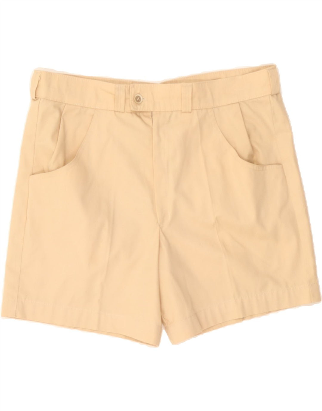 VINTAGE Womens Casual Shorts W34 Large  Beige Vintage Vintage and Second-Hand Vintage from Messina Hembry 