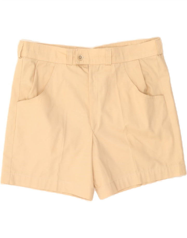 VINTAGE Womens Casual Shorts W34 Large  Beige Vintage Vintage and Second-Hand Vintage from Messina Hembry 