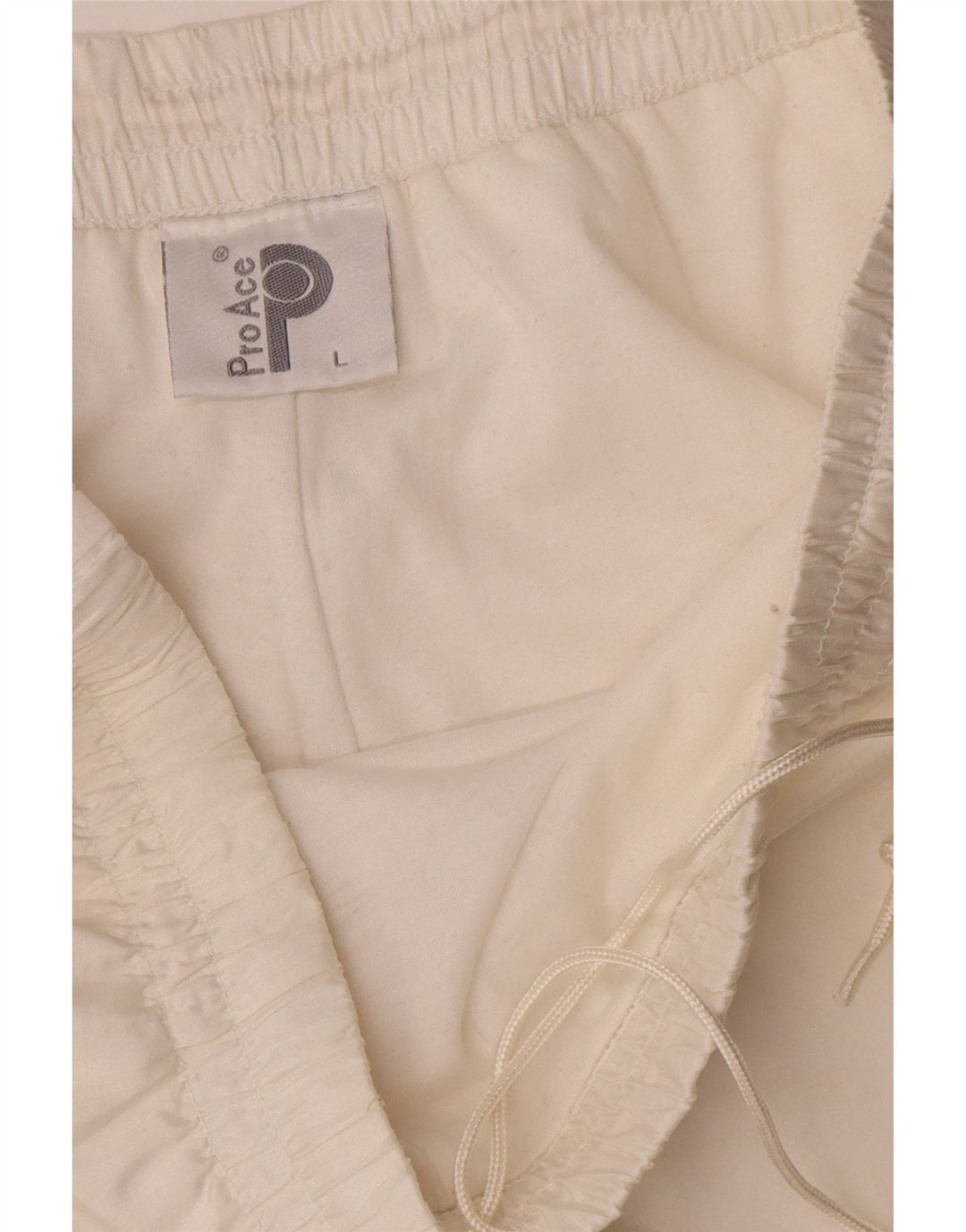 Pro Ace Mens Tracksuit Trousers Joggers Large  White Colourblock Polyamide