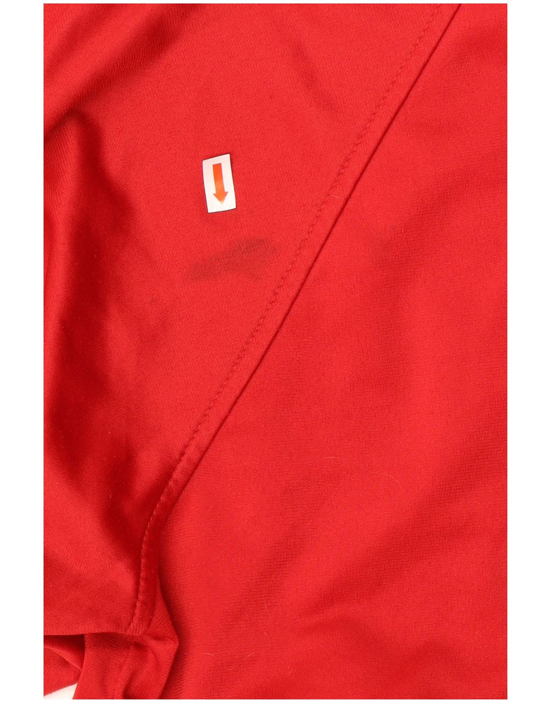 Champion Mens Graphic Tracksuit Top Jacket Large Red Polyester