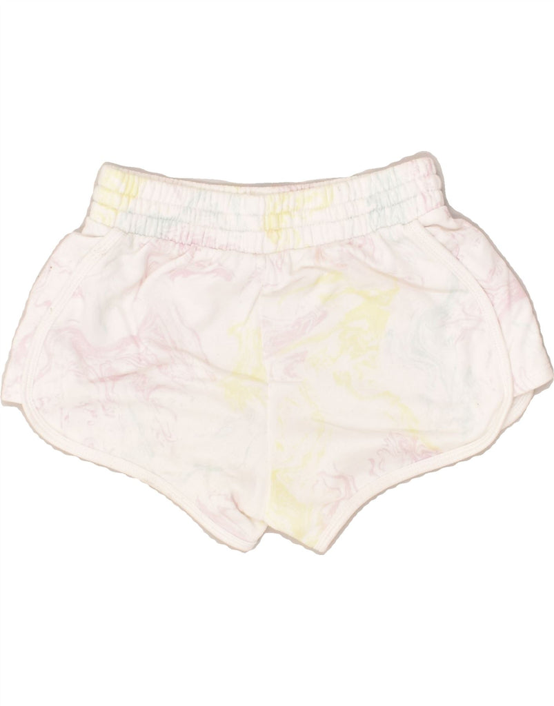 GAP Girls Sport Shorts 9-10 Years Large White Tie Dye Cotton | Vintage Gap | Thrift | Second-Hand Gap | Used Clothing | Messina Hembry 