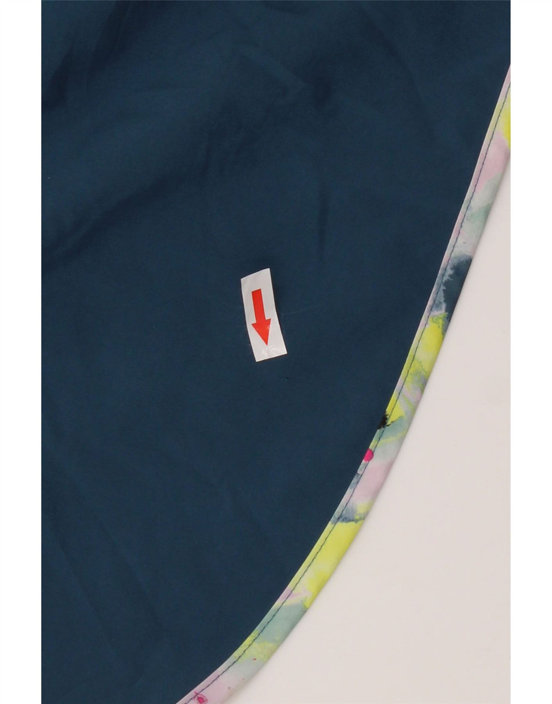 New Balance Womens Graphic Sport Shorts UK 14 Medium  Blue Polyester