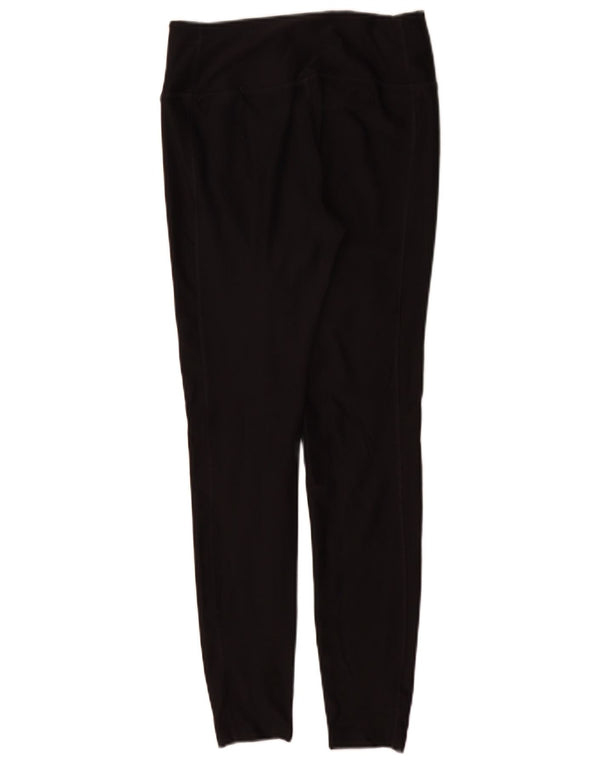 Nike Womens Dri Fit Leggings UK 6 XS Black Polyester