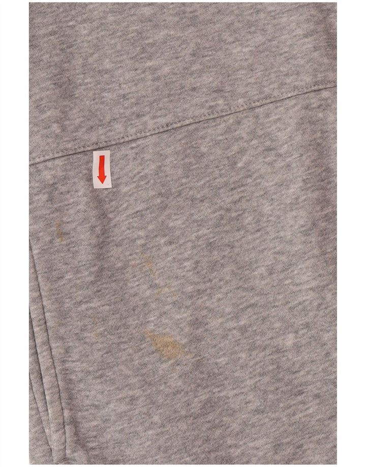 Nike Mens Tracksuit Top Jacket Large Grey Cotton