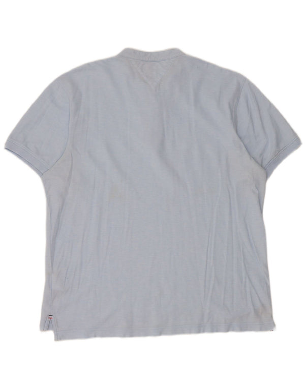 Tommy Hilfiger Mens Slim Fit T-Shirt Top XL Blue Cotton
