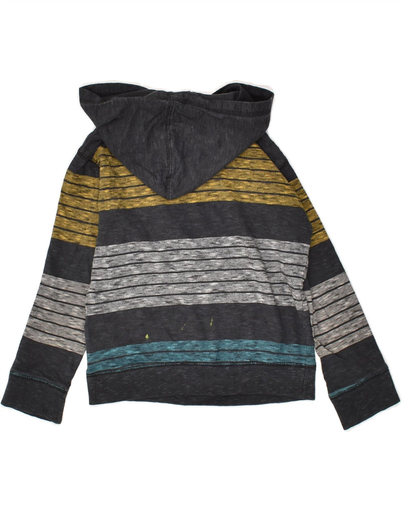 BILLABONG Boys Hoodie Jumper 3-4 Years Small Navy Blue Striped Cotton | Vintage Billabong | Thrift | Second-Hand Billabong | Used Clothing | Messina Hembry 