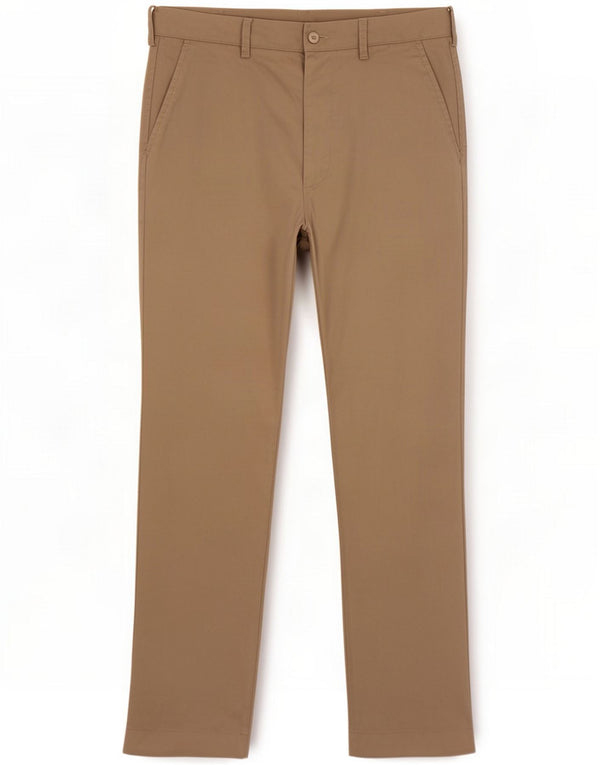 Marks & Spencer Mens Blue Harbour Straight Chino Trousers W32 L31 Khaki