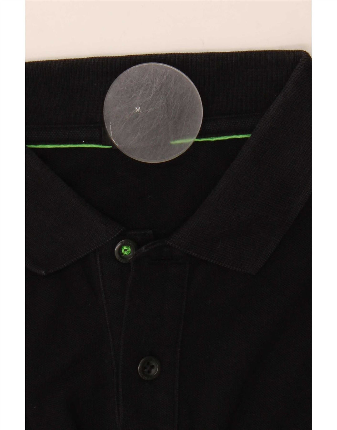 Hugo Boss Mens Regular Fit Polo Shirt Medium Black