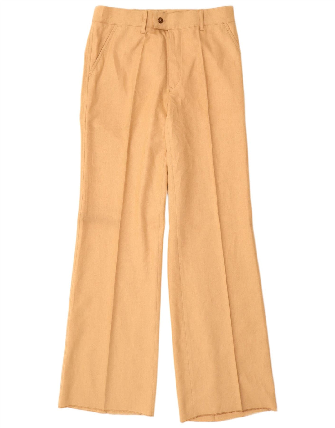 VINTAGE Womens 2 Piece Set UK 12 Medium W28 L34 Beige