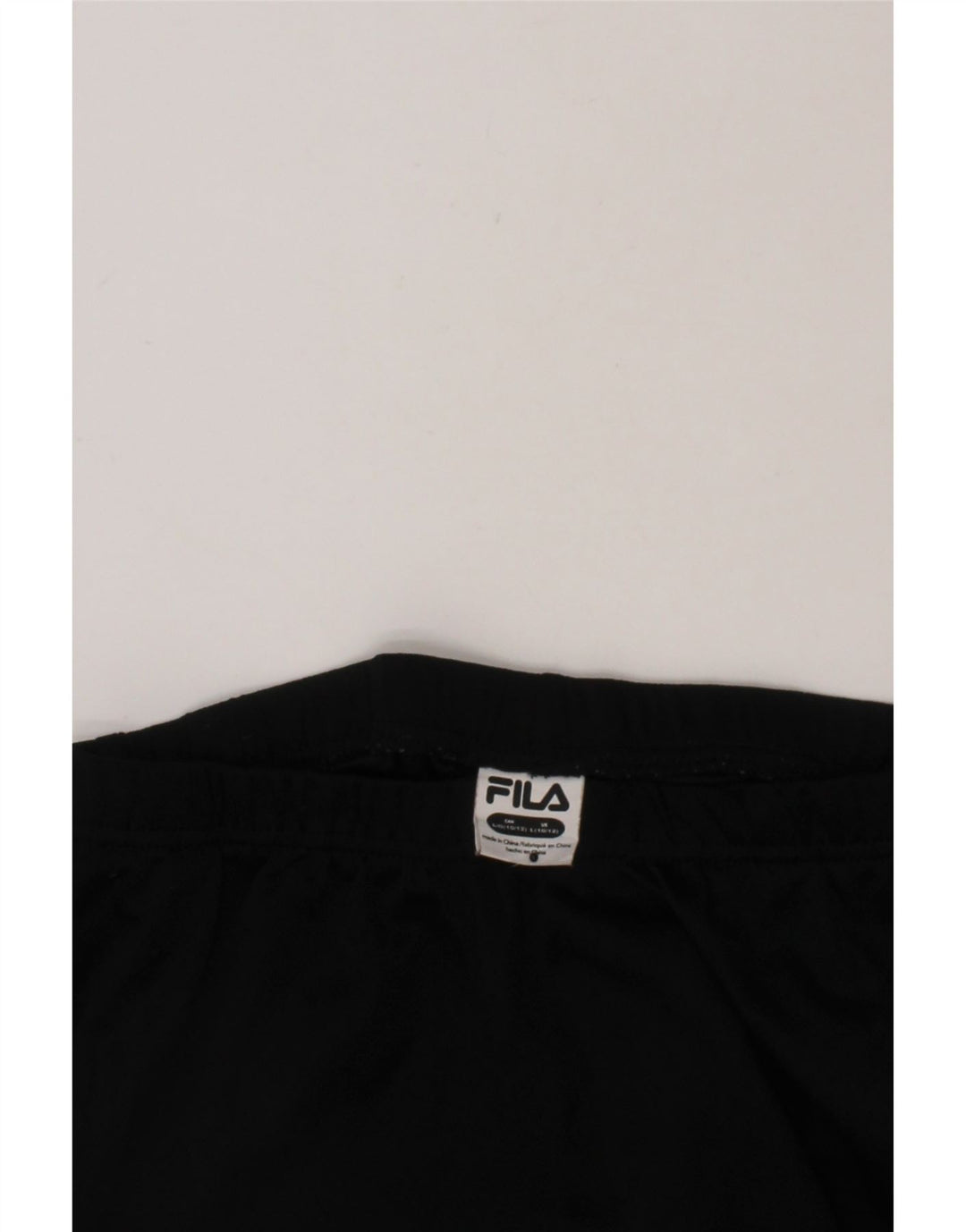 FILA Boys Graphic Sport Shorts 10-11 Years Large Black Polyester Vintage Fila and Second-Hand Fila from Messina Hembry 
