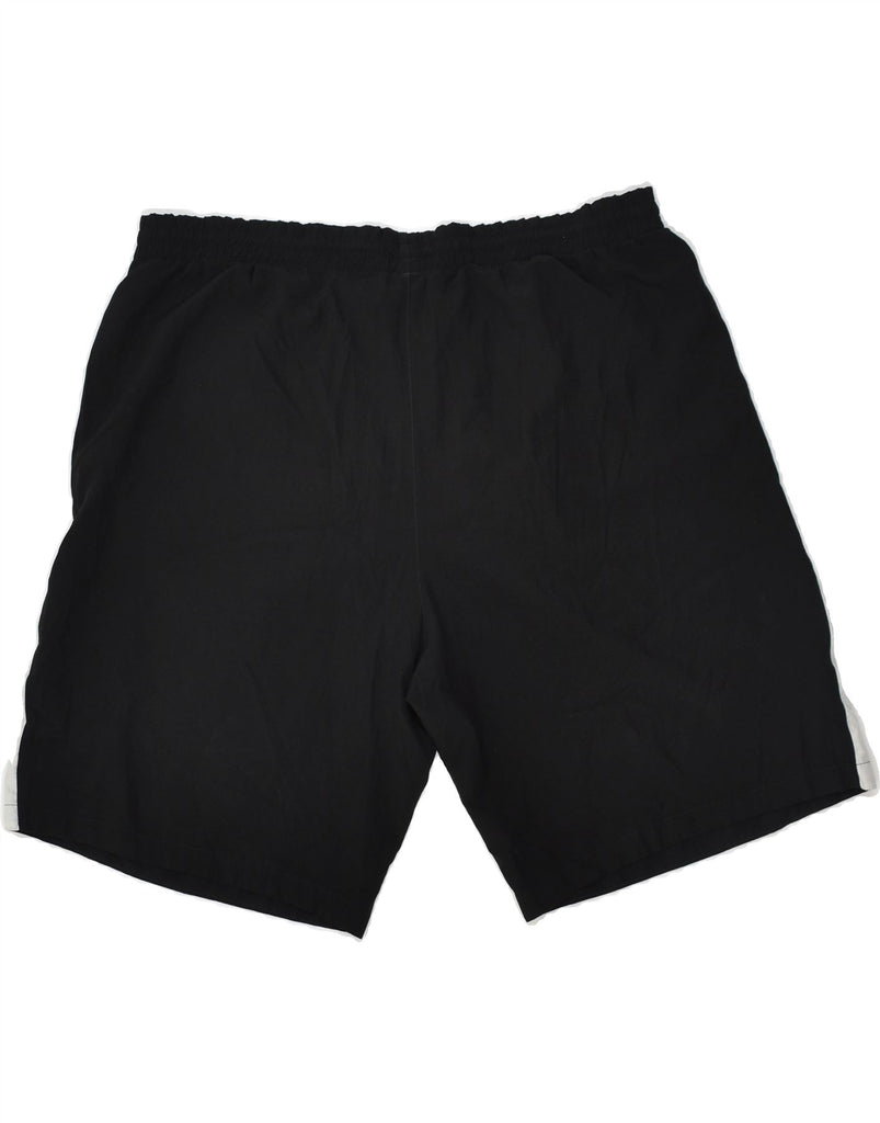 PUMA Mens Sport Shorts Large Black Polyester | Vintage Puma | Thrift | Second-Hand Puma | Used Clothing | Messina Hembry 