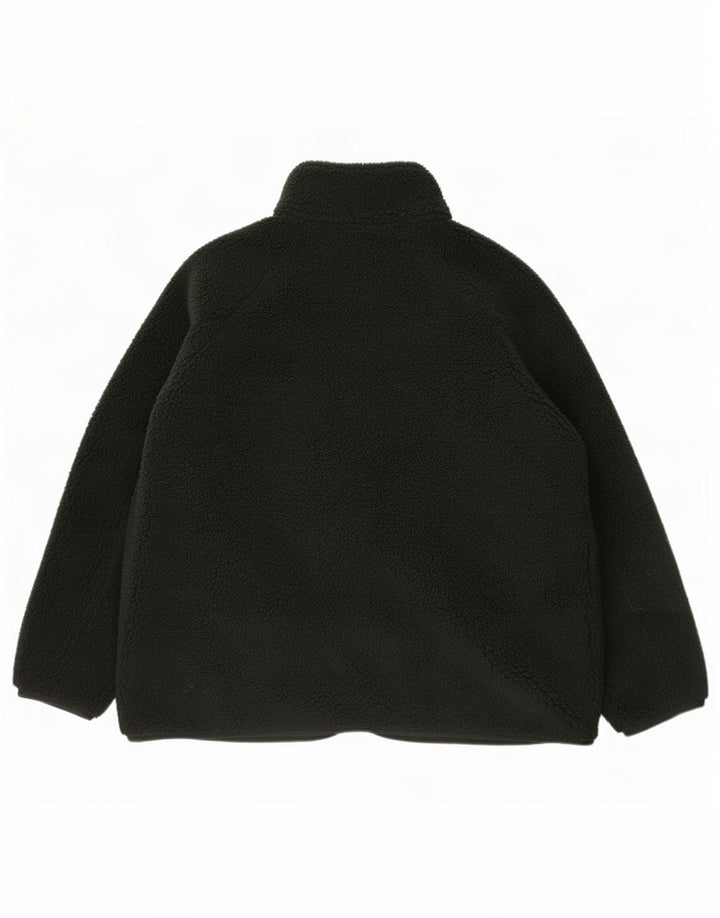 Marks & Spencer Womens Fleece Jacket UK 20 2XL Green Polyester