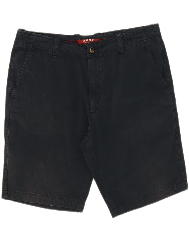 CARRERA Mens Chino Shorts W36 Large Navy Blue Cotton Vintage Carrera and Second-Hand Carrera from Messina Hembry 