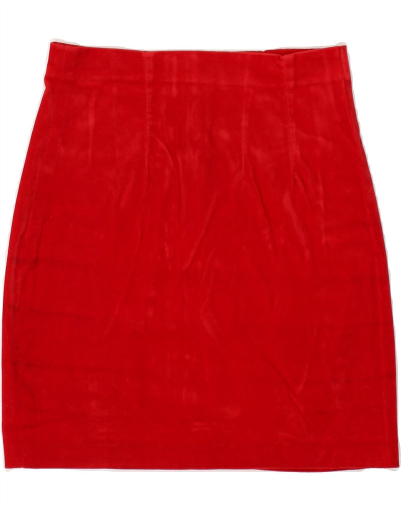 VINTAGE Womens Straight Skirt W24 XS Red | Vintage Vintage | Thrift | Second-Hand Vintage | Used Clothing | Messina Hembry 