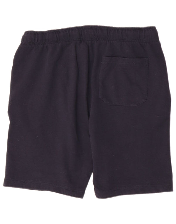 French Connection Mens Sport Shorts Large Navy Blue Cotton