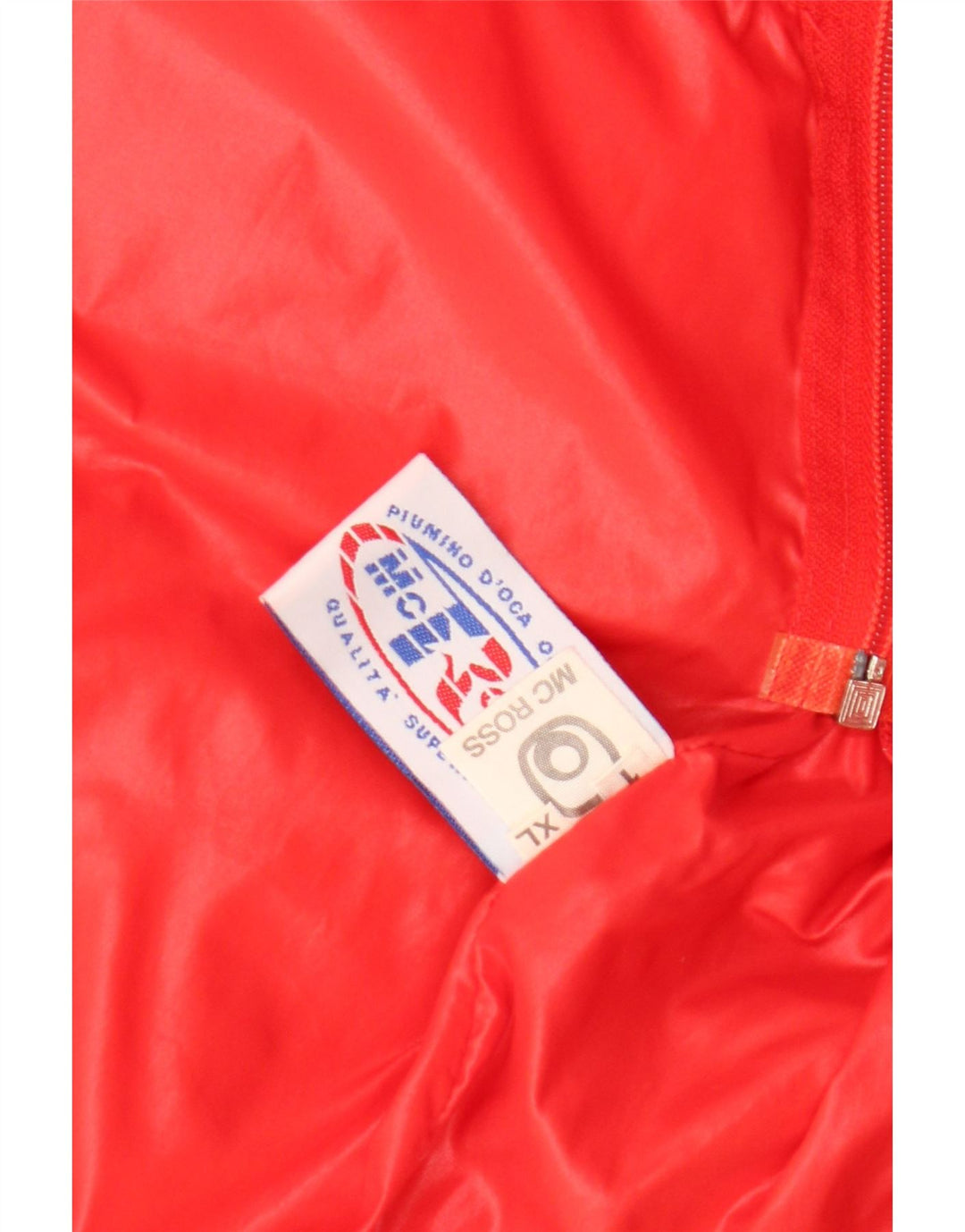 MC Ross Mens Padded Jacket UK 42 XL Red Polyamide