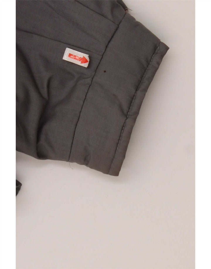 Vintage Womens Oversized Military Bomber Jacket IT 48 XL Navy Blue